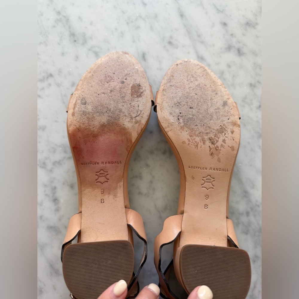 Loeffler Randall Emi Leather Sandals - Picture 8 of 8